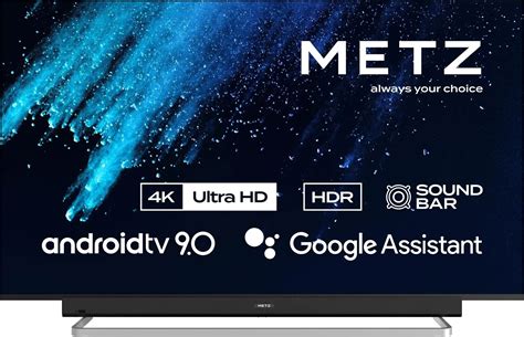 METZ 55MUB8000 55 LED 4K Android TV Telewizor Niskie Ceny I Opinie W