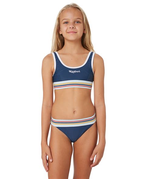 Rip Curl Girls Sun Lovin Bikini Teens Blue Surfstitch