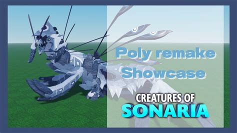 Poly Remake Showcase Creature Of Sonaria Youtube