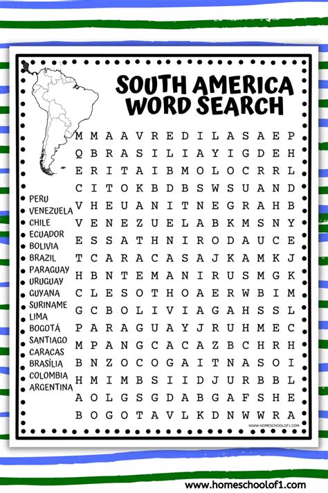 7 South America Worksheets Free Printable Homeschool Of 1