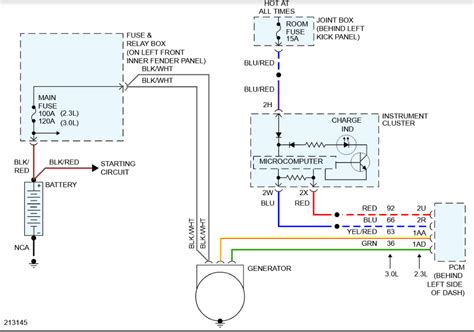 2005 Mazda 6 23 Automatic Transmission Not Charging The Battery