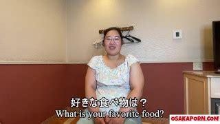 Fat Japanese Talks About Her Fuck Experience Amateur Asian Enjoy Sex Toy BBW Kana 1 OSAKAPORN