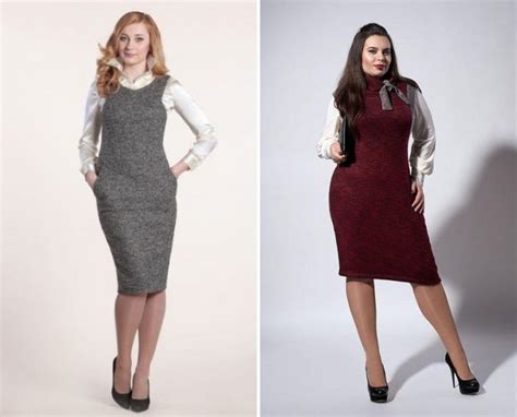 Стильные теплые женские сарафаны – вязаный, трикотажный, в стиле бохо ...