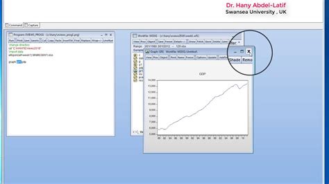 Eviews Commands Graphs Youtube