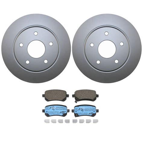 Volkswagen Disc Brake Pad And Rotor Kit Rear Mm Ceramic Trw