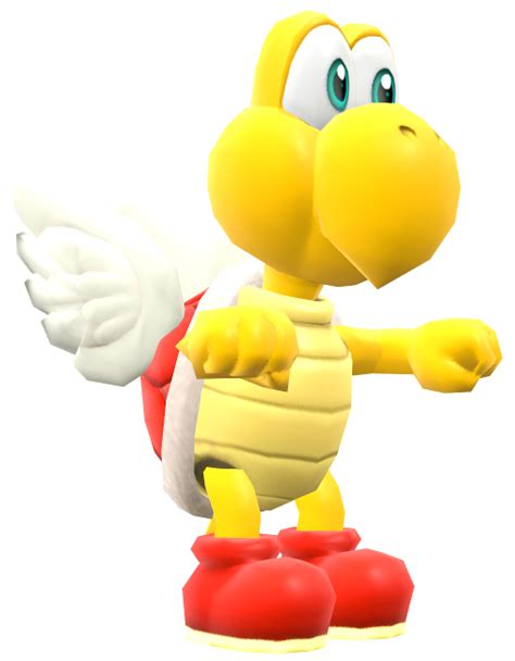 Filemk8 Koopa Paratroopa Modelpng Super Mario Wiki The Mario