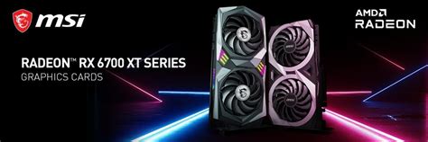 MSI Unveils Custom Radeon RX 6700 XT Graphics Cards EnosTech