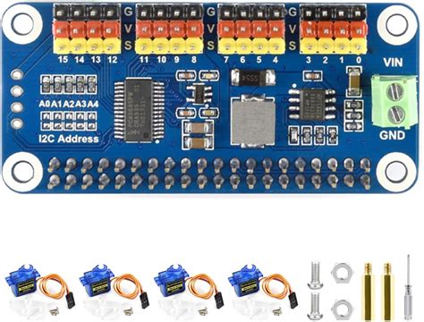 Amazon Servo Driver Board For Raspberry Pi B B B B Zero W