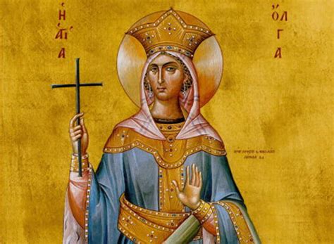 Equal To The Apostles Blessed Great Princess Olga 11 July Au