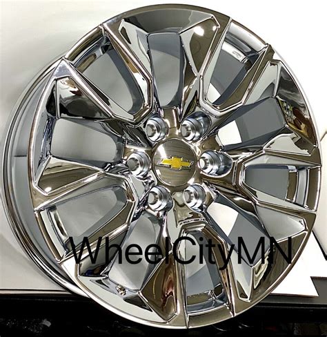 Inch Chrome Chevy Silverado Rst Oe Replica Wheels Tahoe