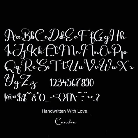 Simple Handwriting Font