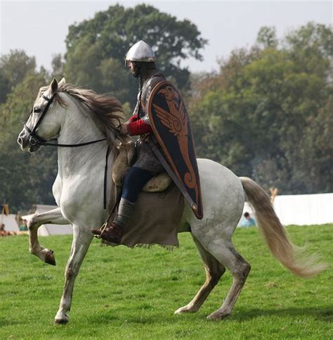 Battle Of Hastings 1066 2010 Re Enactment Horses Medieval Knight