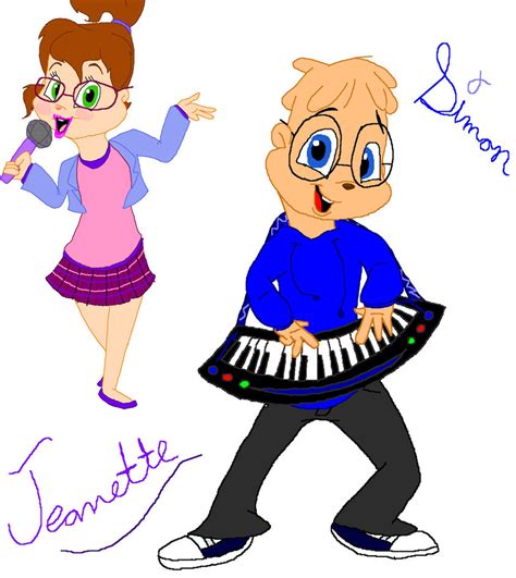 simon and jeanette by 1cartoonlovinfreak12 on DeviantArt