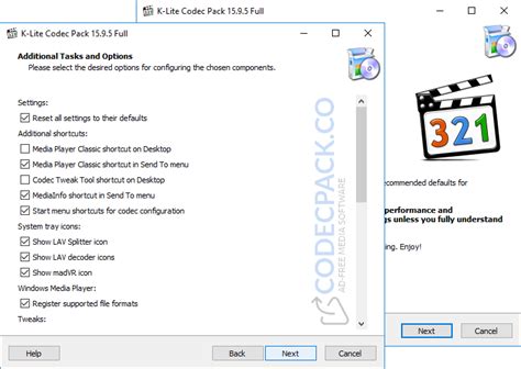 K-Lite Codec Pack Full 14.5 AdFree Installer Download