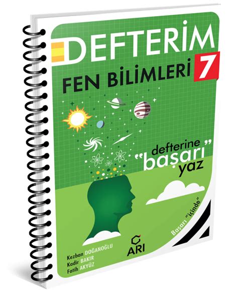 7 Sınıf Fenito Akıllı Fen Bilimleri Defterim Arı Yayın Arı