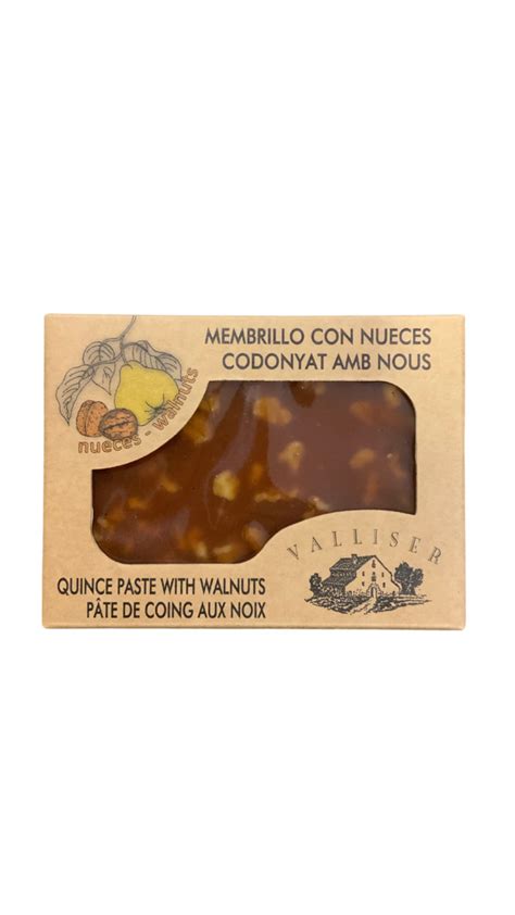 Membrillo Con Nueces 350 Gr Valliser Envío 4872 Horas Eup