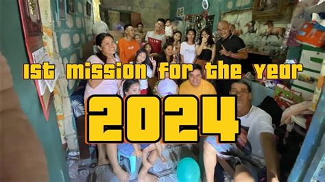 1st Church Mission For The Year 2024 Sharing The Gospel Youtube