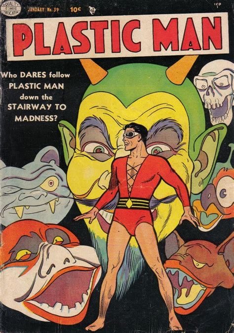 comicbookcovers: Plastic Man #39, January 1953, cover by Alex Kotzky ...