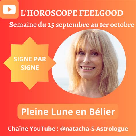 Horoscope De La Semaine Du Septembre Au Er Octobre Pleine Lune En