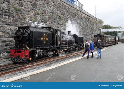 Welsh Steam Train Locomotive Editorial Photo CartoonDealer 110647471