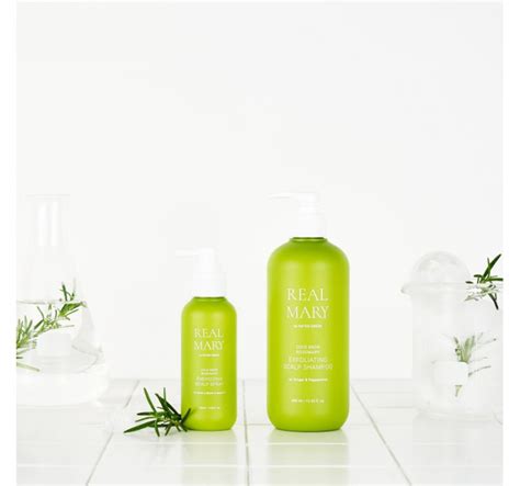 Rated Green Real Mary Exfoliating Scalp Shampoo Ml Sampon Corean