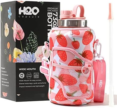 Amazon H O Capsule L Half Gallon Water Bottle With Storage