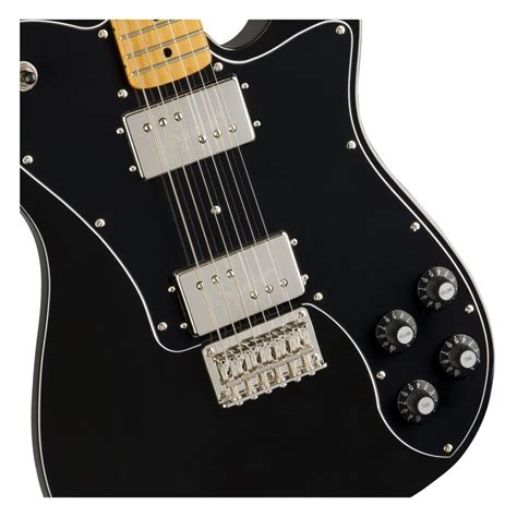 Squier Classic Vibe 70s Telecaster Deluxe Mn Black And Accesory Pack At Gear4music