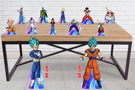 Kit Totem De Chão Dragon Ball E Displays De Mesa Elo7