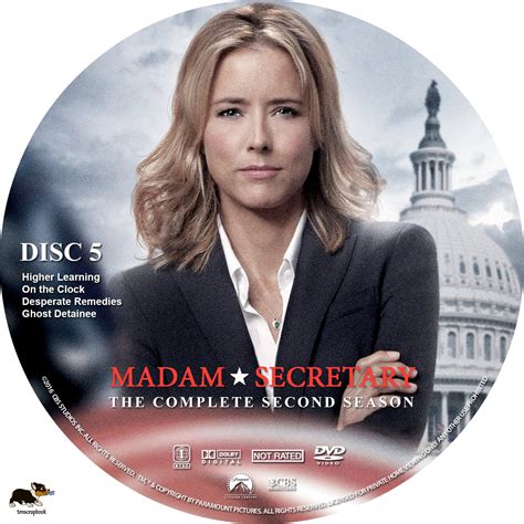Madam Secretary Season 2 2016 Cover labels 1 | DVD Covers | Cover