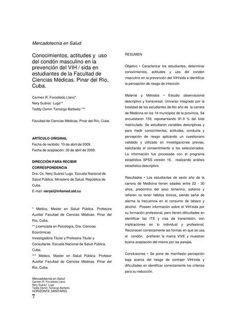 Dialnet Conocimientosactitudesyusodelcondonmasculi Nicole Udocz