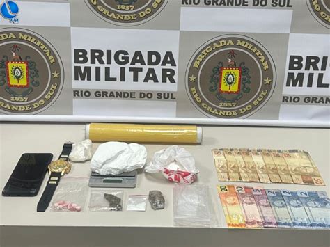 Brigada Militar Efetua Pris O Por Tr Fico De Drogas Em Marau Lagoa Fm