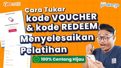 Gelombang Ini Cara Redeem Kode Voucher Sampai Menyelesaikan