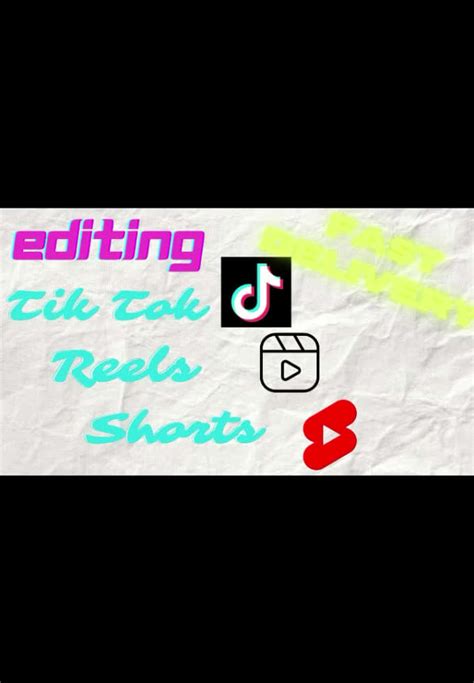 Edit Your Tiktoks Ig Reels And Yt Shorts By Asmabkl Fiverr