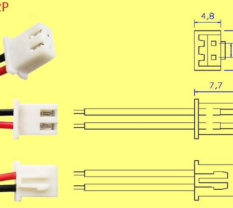 Jst Xhp Xh P Connector For Battery