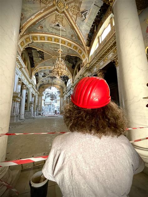 La Coordinatrice De Lonu En Ukraine A Inspect La Cath Drale De La