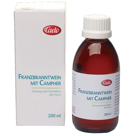 CAELO Franzbranntwein Mit Campher 200 Ml Shop Apotheke