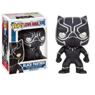 Funko POP Marvel Captain America Civil War Black Panther 130 POP