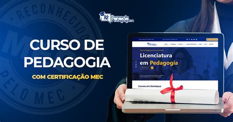 Curso De Pedagogia Certificado Mec R Forma O Pedag Gica Curso