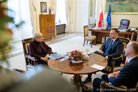 Spotkanie Prezydenta RP z Henryką Bochniarz Aktualności Wydarzenia