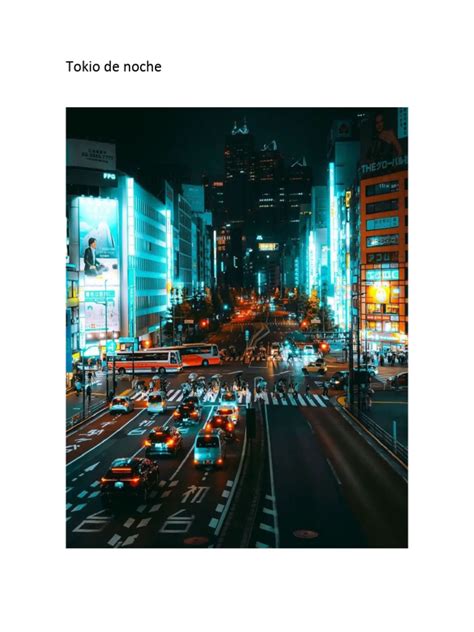 Tokio de Noche | PDF