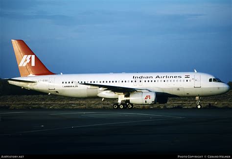 Aircraft Photo Of Vt Esg Airbus A Indian Airlines