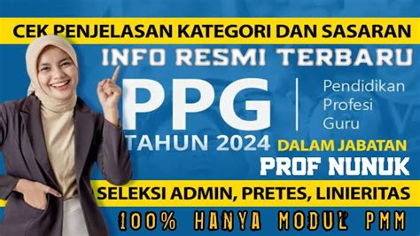 INFO TERBARU PPG 2024 100 KESALAHAN GURU DI UNGKAP PROF NUNUK