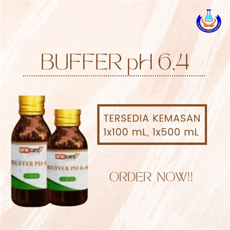 BUFFER PH 6 4 1x500 ML PT One Medika