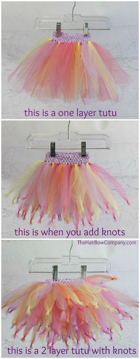 Simple And Easy To Follow Tutorial For A DIY No Sew Tutu Customize The