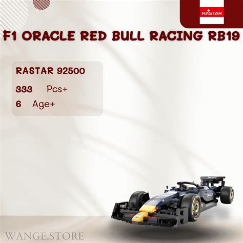 Rastar Technician F Oracle Red Bull Racing Rb Wange Block