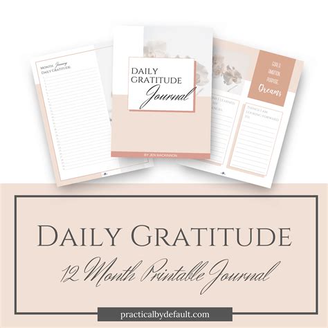 Daily Gratitude Journal | Practical, By Default