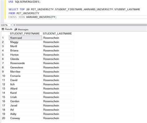 What Is Sql Server Cross Join Databasefaqs