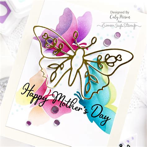 Simon Says Stamp Beautiful Days Release Blog Hop Day Rose Winged