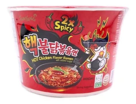 Pollo Caliente Ramen Korean Big Bowl Buldak 2x Samyang 105 G T Foods