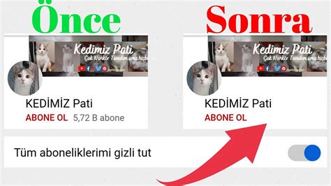 Telefondan Youtube Kanal Abonelik Say S N Herkese A Ma Gizleme